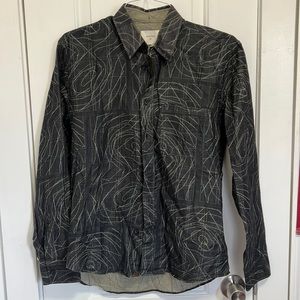 Billy Reid Custom Pattern Print Shirt